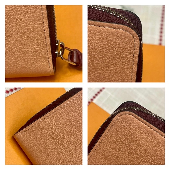 LOUIS VUITTON Zippy Lock Me Leather Wallet - Picture 12 of 14